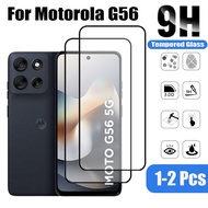 1-2 Pcs Moto G56 Tempered Glass Screen Protector For Motorola G75 G35 G15 4G 5G 9D Glass Protection 