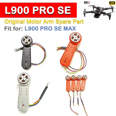 Original L900 PRO SE Motor Arm Spare Part Fit for L900 PRO SE MAX Drone Front / Rear A / B Arm with 