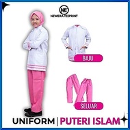 UNIFORM PUTERI ISLAM | BAJU KAWAD PUTERI ISLAM | SELUAR KAWAD PUTERI ISLAM(ASING) | PPIM