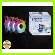 ∆ ☇◑ ☢ ARGB RGB V2 Inplay Ice Tower 3 in 1 kit / 3pcs Fan + Hub + Remote
