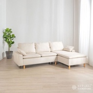 [Not For Sale](Box C) Natural Signature 5571C-7 Benin L Shape Sofa(Right)/贝宁L型沙发(右)