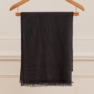 CASHMERE 精薄超高支紗喀什米爾披肩 | CHARCOAL |