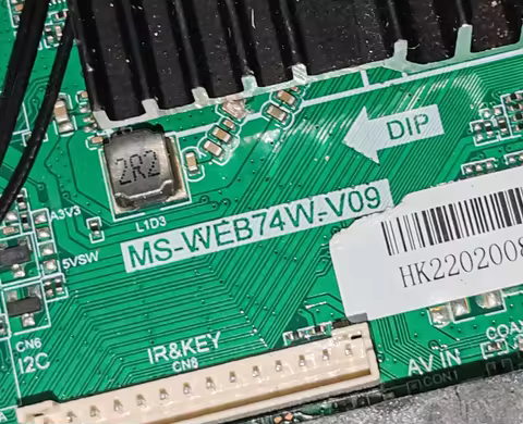 MS-WEB74W-V09 4KWiFi network TV motherboard, tested well, physical photo taken
