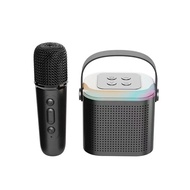 Xiaomi Digital Y1 Mini Karaoke Microphone with Speaker RGB Lights Portable Karaoke Machine Bluetooth Stereo Sound Box For Home Family Singing