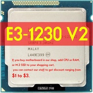 Xeon E3-1230 V2 E3 1230V2 E3 1230 V2 3.3 Ghz Quad-Core CPU Processor Atermiter B75  Motherboard For 