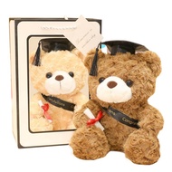 Graduation Plush Teddy Bear Toy 2022 Graduation Bear with Hat Graduation Gift for Class of 2022 Desktop Ornament Graduation Party Supplies kind