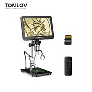 🔥with HDMI🔥][🔥Super cost-effective🔥][🔥IPS Screen With HDMI🔥] TOMLOV DM9 Pro 7" HDMI Digital Microsco