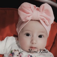 Baby Mimi Kids MTB91 pink turban for girls