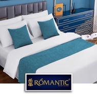 Bed Runner / Selendang Kasur Blue Jay By Romantic Standard Hotel