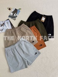 全新韓國The North Face 26SS Versatile Short 防潑水輕量梭織短褲户外機能五分短褲The North Face Shorts The North Face短褲