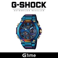 [OFFICIAL CASIO WARRANTY]  Casio G-Shock MTG-B2000PH-2 Men's Blue Phoenix with Rainbow Stainless Steel Strap Watch