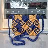 tas rajut talikur tas selempang motif toraja / Tas Talikur Motif Kalimantan / Tas Talikur HP / Tas T