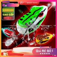 [SPECIAL OFFER] Mini Soft Frog Micro Plastic Frog Snake Head Molded Double Hook MO51