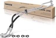 A-Premium Inlet and Outlet Engine Oil Cooler Line Hose Assembly Compatible with Chevrolet Blazer 199