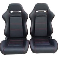 RECARO Sport Racing Car Seat Sr3 Batik Full Leather Black Semi Bucket Seat Sport Seat Racing Seat