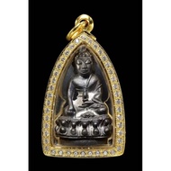 龍婆坤 早期2536 藥師佛 九宝铜材质 底部纯银 （超级美品） phra kring