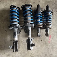 HONDA STREAM RN6 RN8 FRONT AND REAR ABSORBER SMC WITH SPORT SPRING SET USED FROM JAPAN