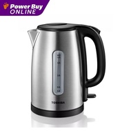 TOSHIBA กาต้มน้ำไฟฟ้า (1800 วัตต์ 1.7 ลิตร สีสแตนเลส) รุ่น KT-T17SH1