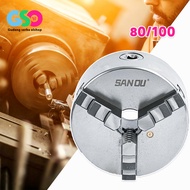 MESIN SanOu 3in 3Jaw Lathe Chuck - 110/80 K11 Lathe Chuck - 3" 3 Jaw Lathe Head Lathe Chuck