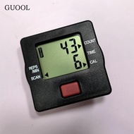 GUOOL Speedometer Pedometer for Time/count/calories. Step Machine Counter for