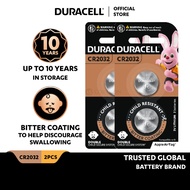 [Bundle of 2] Duracell Specialty CR2032 Lithium Coin Battery 3V, pack of 2