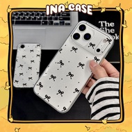 Black Ribbon Glitter iphone Case 17promax/ 17pro/ 17air/ 17/ 16promax/ 16pro/ 16plus/ 16/ 15promax/ 