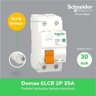 SCHNEIDER ELECTRIC DOMAE ELCB - 2P 30MA 25 A - DOMR01225 listrik - MAGICSTORE9