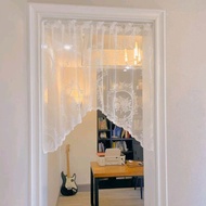 Short Curtain Lace For Door, Window and Cabinet/ Langsir Pendek Untuk Tingkap Pintu Kabinet Dapur