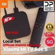 Xiaomi Mi TV Box S 4K (2GB+8GB) Local Set - Global Rom (1 Year Singapore Xiaomi Warranty)