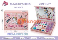 I know Childrens Washable Cosmetics Toy Jewellery Set Girls Birthday Gift Princess Makeup Box