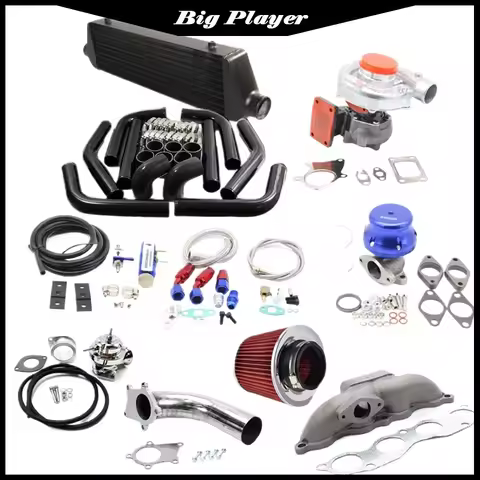 Turbo Kits For Honda K20Z K24 TSX Accord Si Type-S BLACK