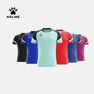 KELME Men's Soccer t-shirt Football T-shirts Short Sleeve Original Kid‘s ’Team Jersey Sportswear Customization 8151ZB1007