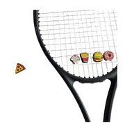 【Hot ticket】 6pcs 2023 New Silcone Hamburger Pizza Cookie Doughnut Tennis Racket Dampener Shock Absorber Tennis Racquet Dampers