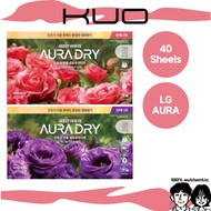 [LG AURA] Scented Dryer Sheet 40 Sheets / Fabric Softener Sheet /