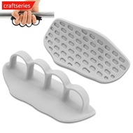 CRAFTSERIES 1 Pair Fitness Training Silicone Gloves Anti-Slip And Anti-Callus Four-Finger Grip Stren