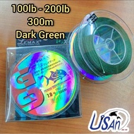 LEMAX G9 300M, 100lb-200lb BRAID LINE TALI BENANG PANCING
