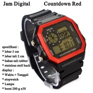 Digital Countdown Timer list watch