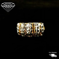 SMS DEEN Pulut Dakap Ring, ±1.6-2.5GM - Gold 916 Emas - Cincin Pulut Dakap