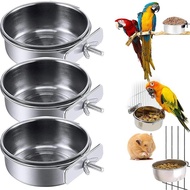 S<unk> steel parrot and budgie bird feeder, anti-bird-bit