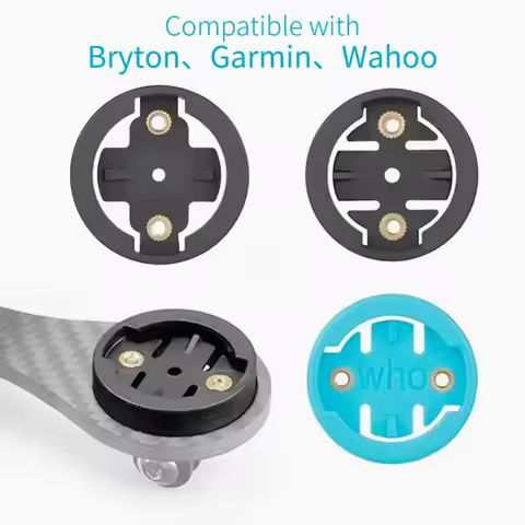 2PCS Universal Bicycle Computer Mount Insert for Garmin Edge, Bryton, Wahoo ELEMNT