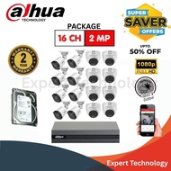 DAHUA CCTV SET16CH 2MP Hardisk T1A21P-U/ B1A21-U/ XVR1B16H-I
