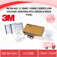 3M 88-NA1 (1.5mm²-10mm²) 4 Core Series Low Voltage Jointing Kits (Resin & Mold Type)