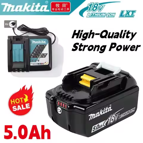 100% Original 18V 5.0Ah rechargeable battery for makita replace battery for makita Tool DTW285 DTW70