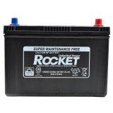 Rocket 3SMF 105D31L (105AMPS) Maintenance Free Automotive Battery + FREE DHC APM-1 Voltmeter