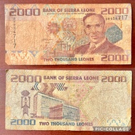 2OOOL SIERRA LEONE OLD PAPER H O B B Y I S T C O L L E C T I O N