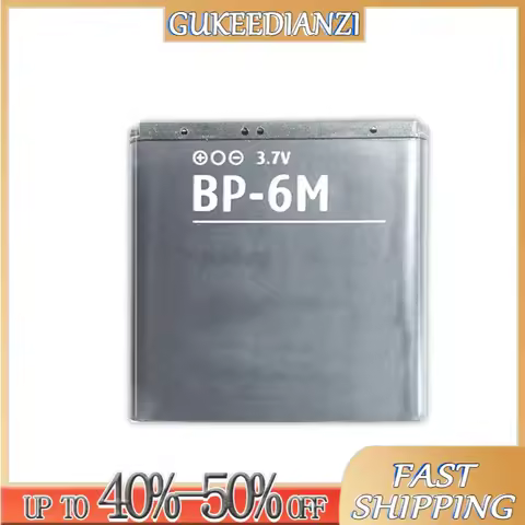 BP-6M Mobile Phone Battery For NOKIA N93 N73 9300 6233 6280 6282 3250 6234 6288 9300I N77 6151 6290 