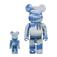 [🇸🇬Sale] BE@RBRICK x Rene Magritte Infinite Recognition 1963 The Castle of the Pyrenees 400% &amp; 100% Bearbrick