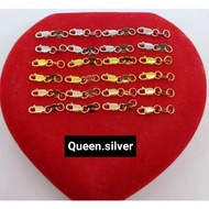 SHRIMP COCKTAIL HOOK BRACELET NECKLACE 925 SILVER GENUINE 925 silver necklace