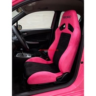 Pink New Product RECARO SR7 Car Seat Suede Modified Racing Seat Gaming Simulator Seat