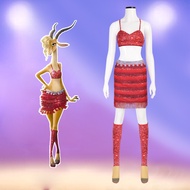 Zootopia Gazelle Cosplay Cosutme | cartoon character Costume suit  | Anime Costume for kids